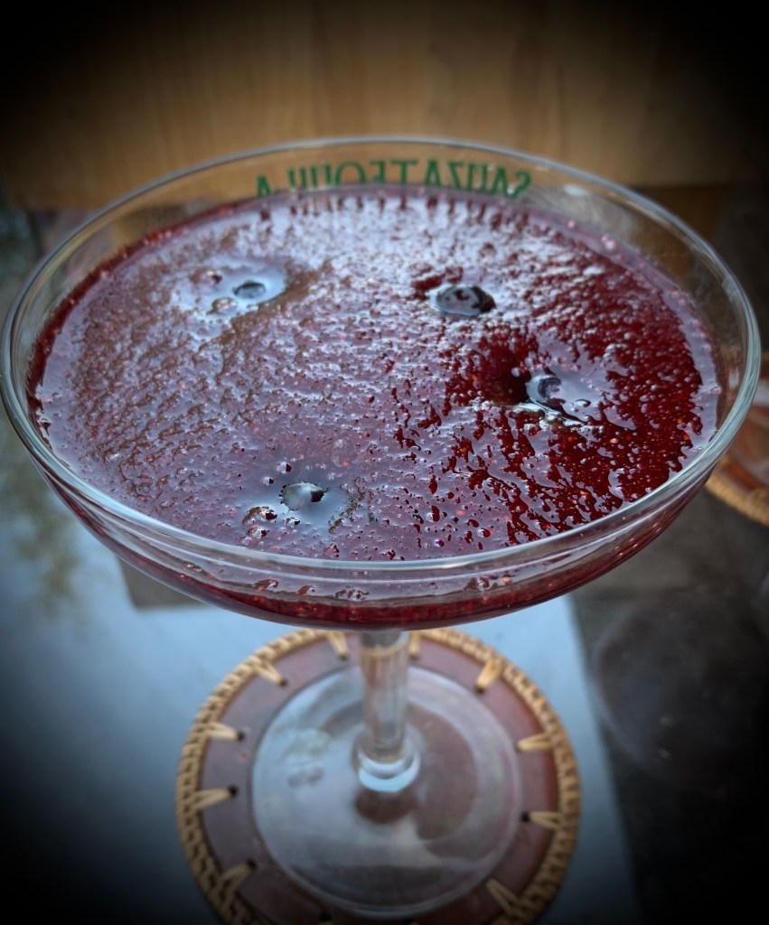 Andrew’s Frozen Huckleberry&nbsp;Daiquiris