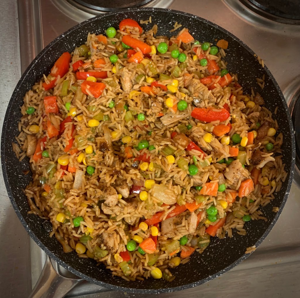 Trinity’s Spicy Pork Fried&nbsp;Rice